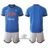 Officiële Voetbalshirt + Korte Broek SSC Napoli Thuis 2021-22 - Kids